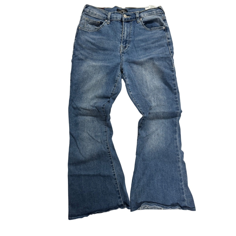 True Religion Charlie High Rise Vintage Flare Jeans Medium Wash Size 28